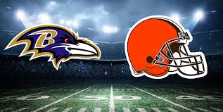 Browns versus Ravens